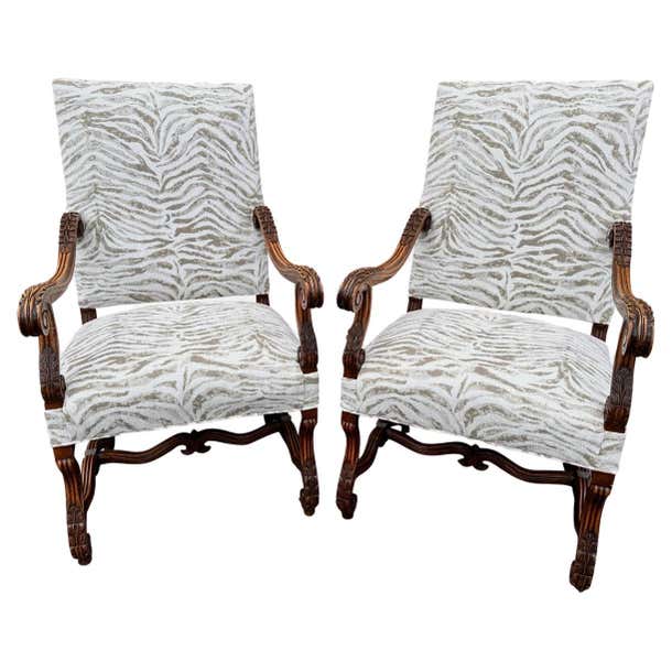 Antique French Library Chairs For Sale at 1stDibs