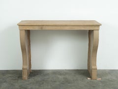 Antique French Limestone Fireplace Mantel