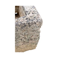 Antique French Limestone Troug