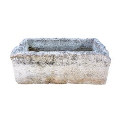 Antique French Limestone Trough