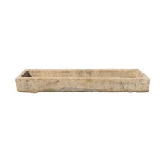 Antique French Limestone Trough