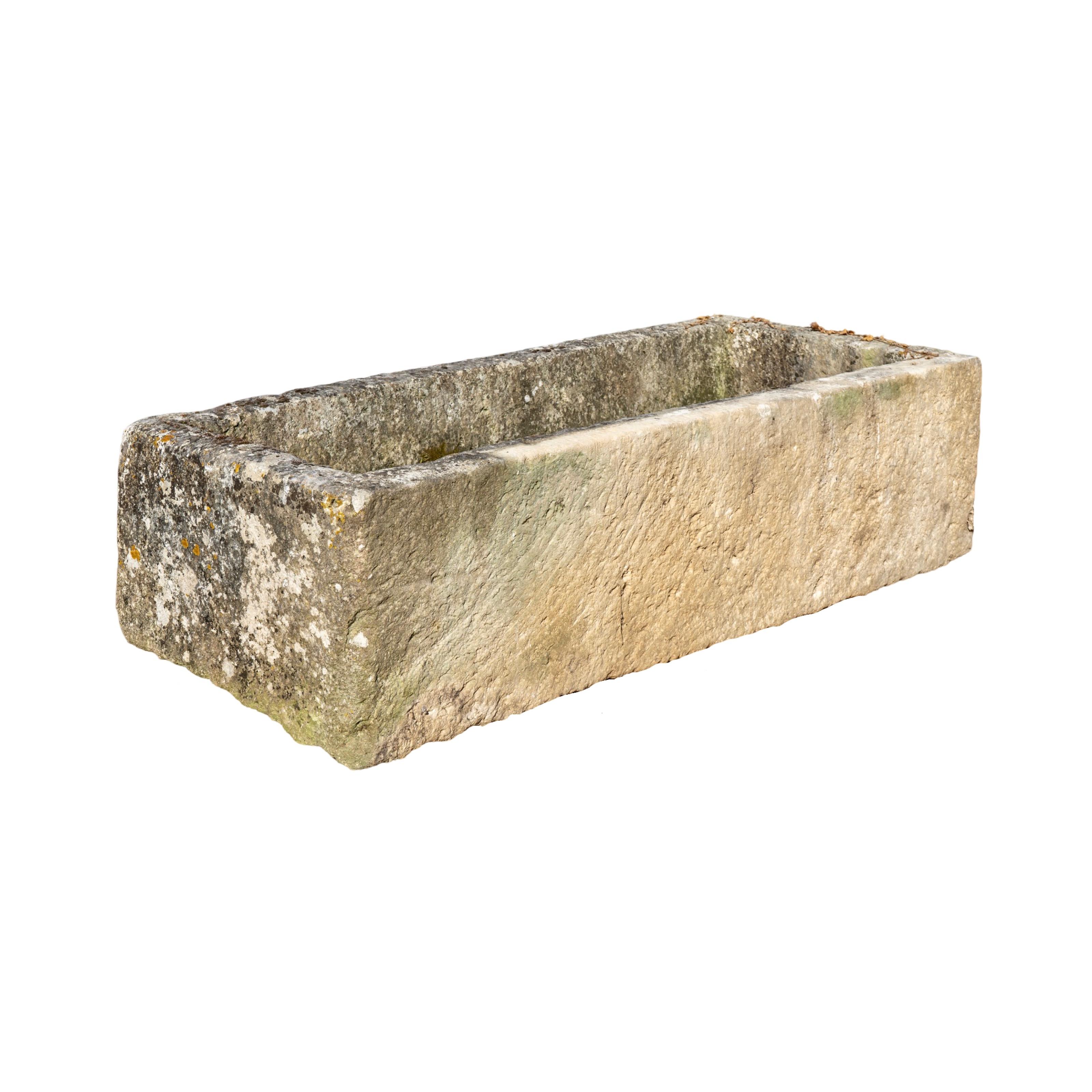 Antique French Limestone Trough 1