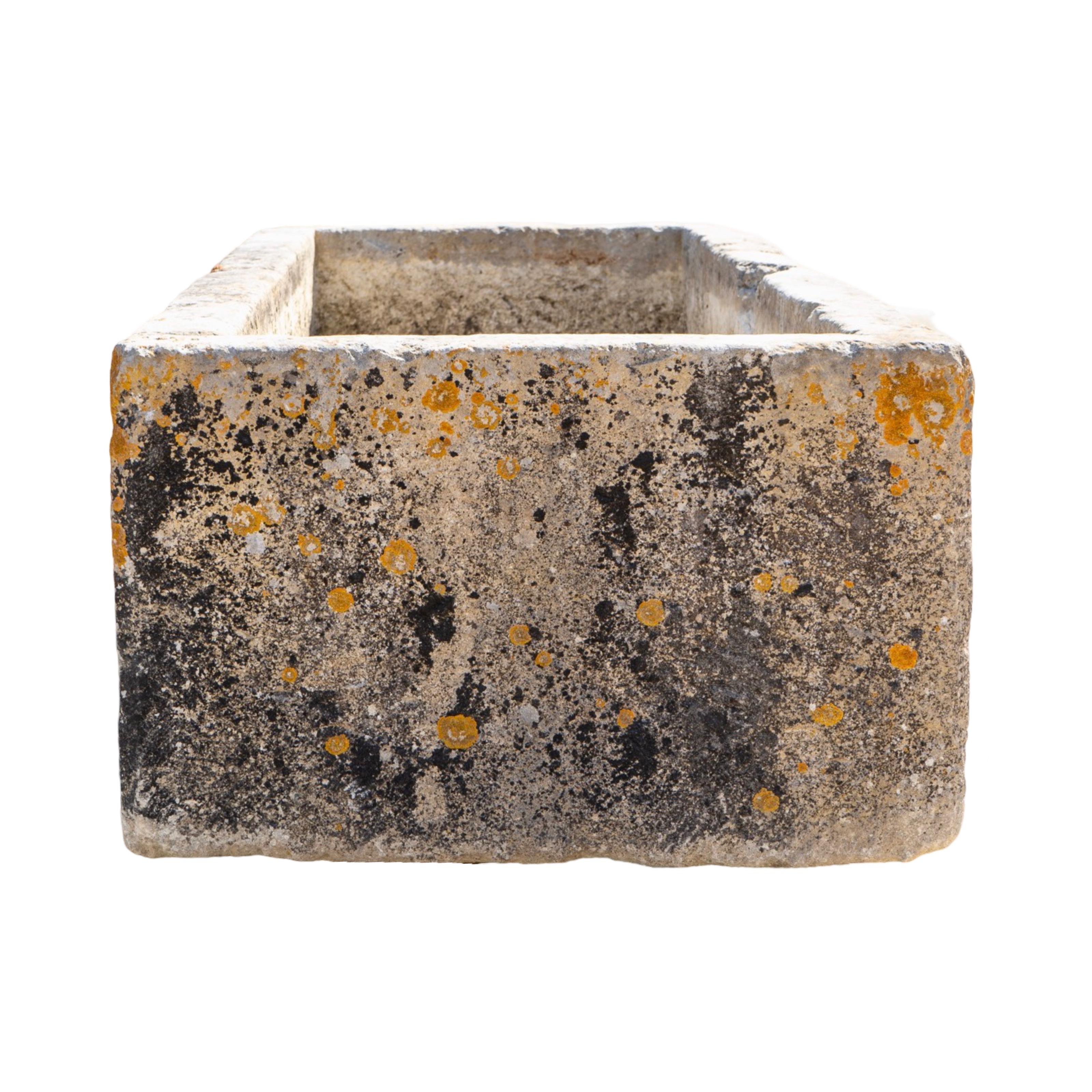 Antique French Limestone Trough 1