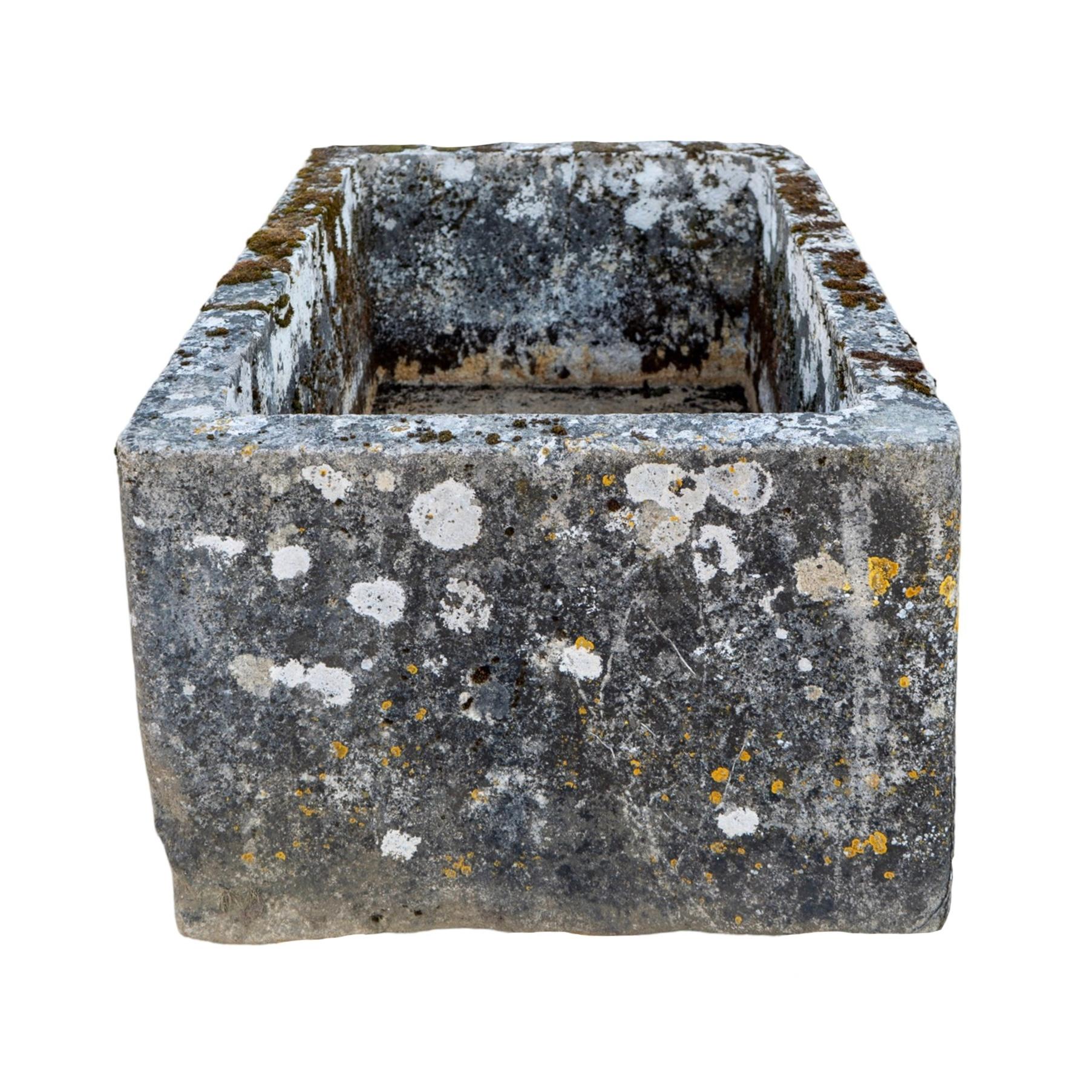 Antique French Limestone Trough 2