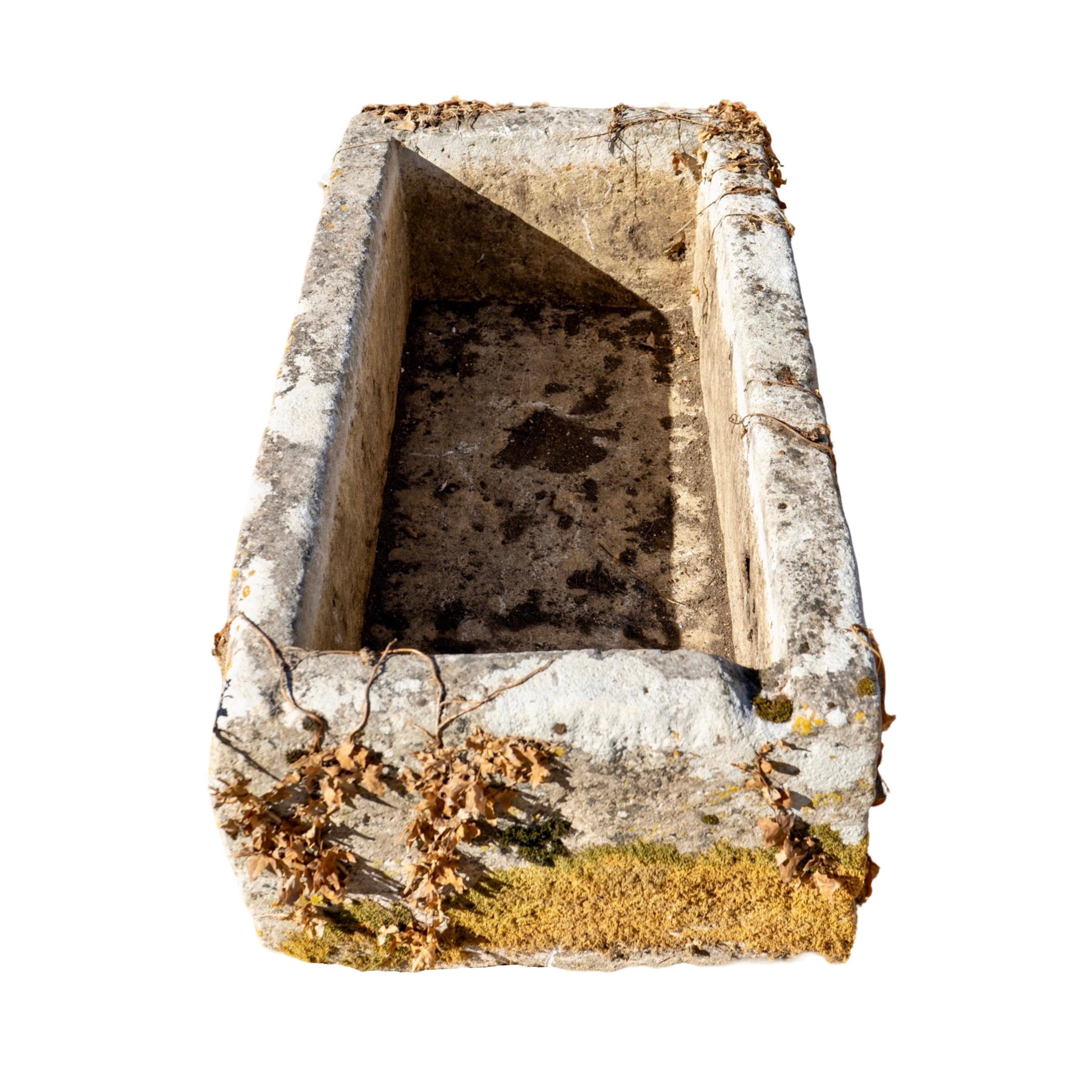 Antique French Limestone Trough 3