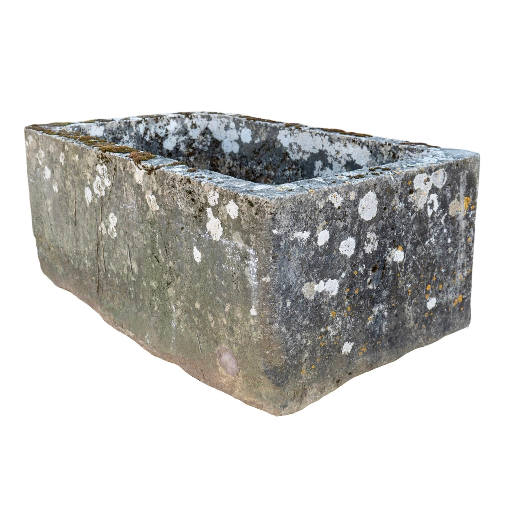 Antique French Limestone Trough 3