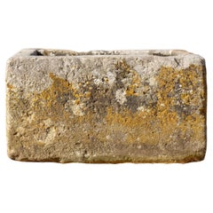 Antique French Limestone Trough