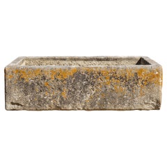 Antique French Limestone Trough