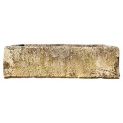 Antique French Limestone Trough