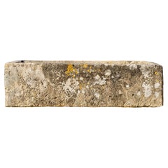 Antique French Limestone Trough