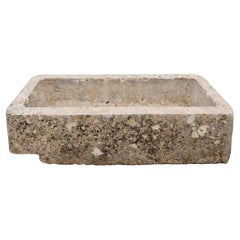 Antique French Limestone Trough