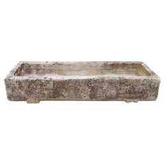 Antique French Limestone Trough