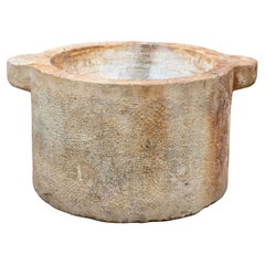 Antique French Limestone Vessel