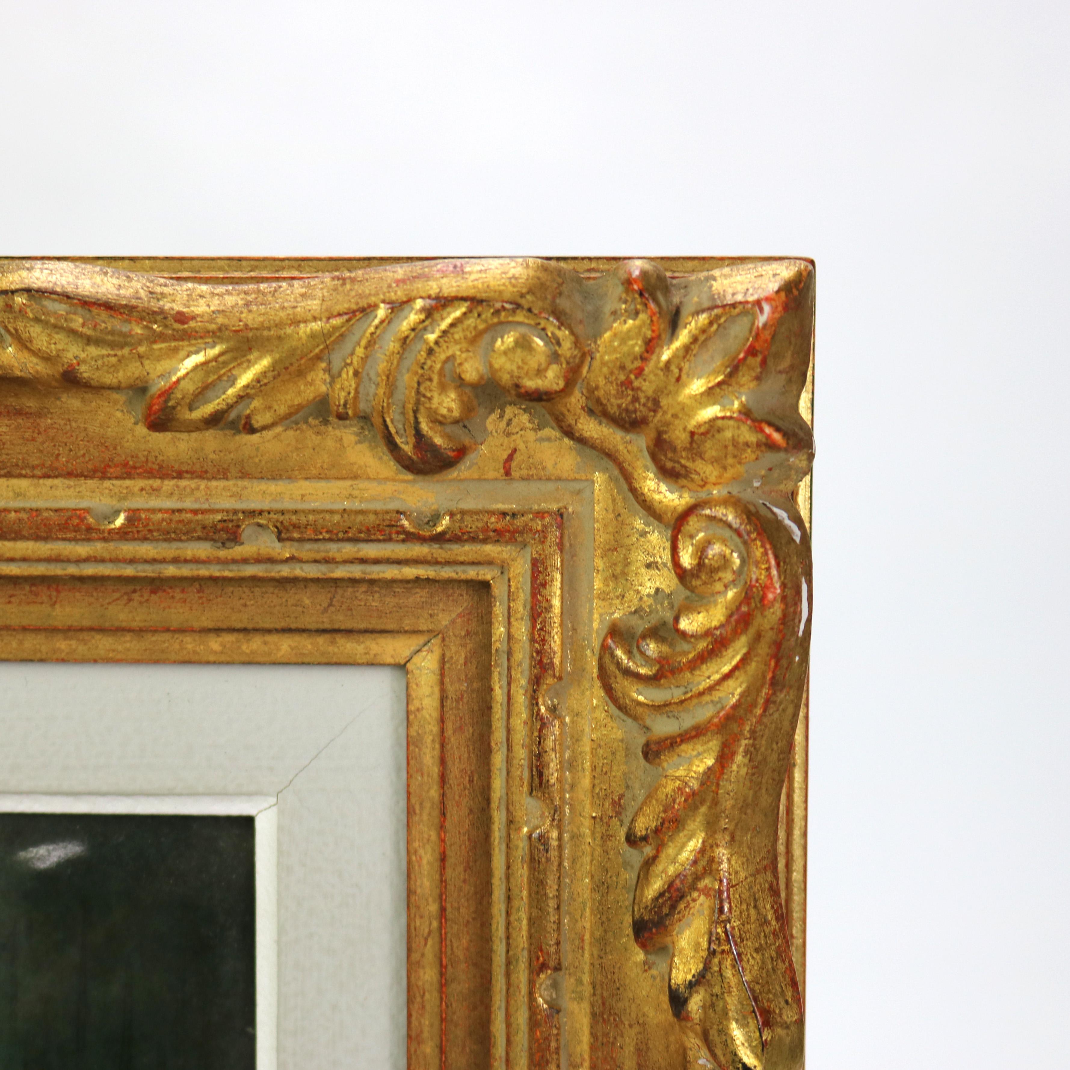 Antique French Limoges Enameled Porcelain Portrait of Dame Au Clavecin C1890 1
