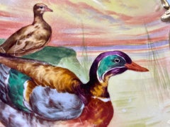 Antique French Limoges Hand-Painted Plate