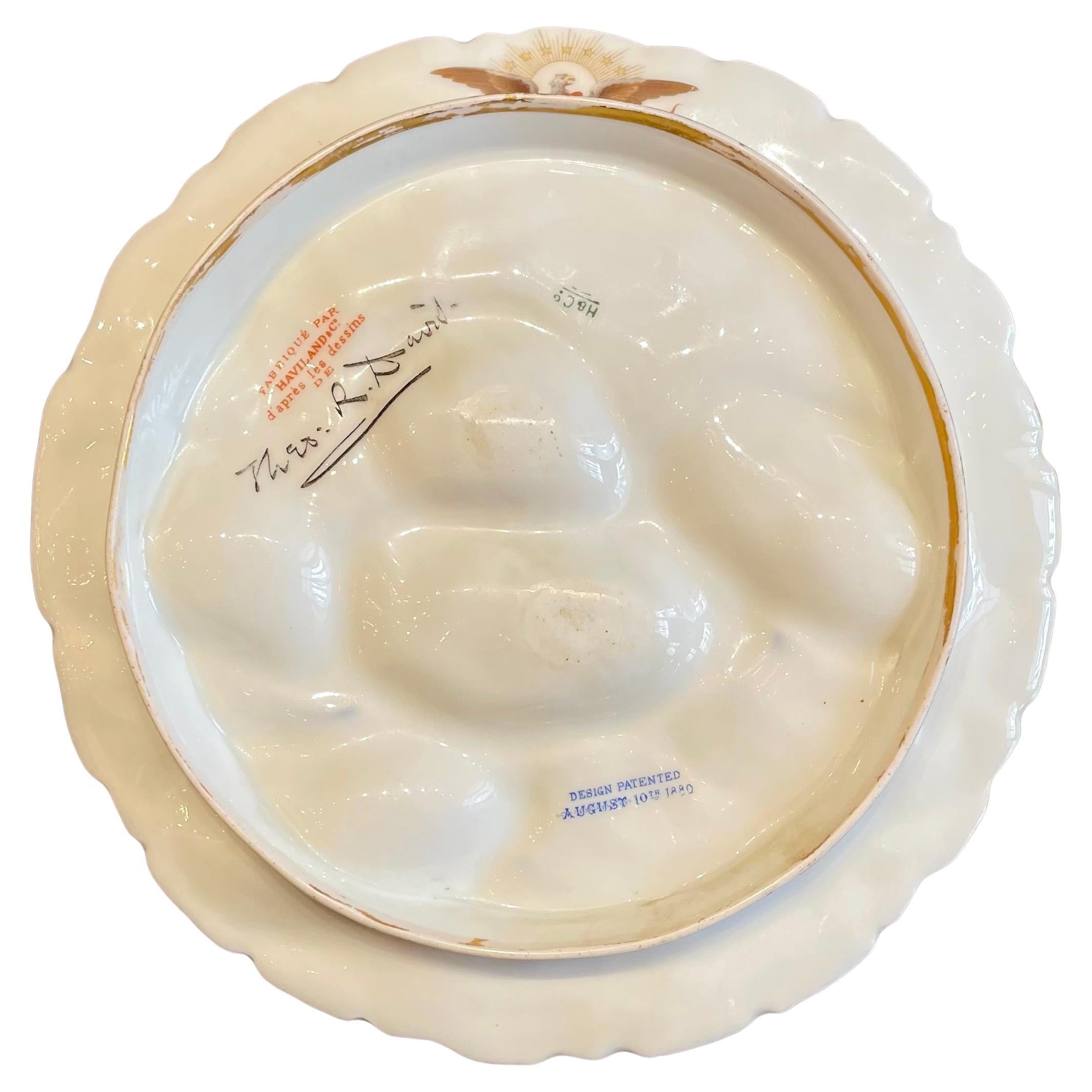 Antique French Limoges Porcelain Presidential 