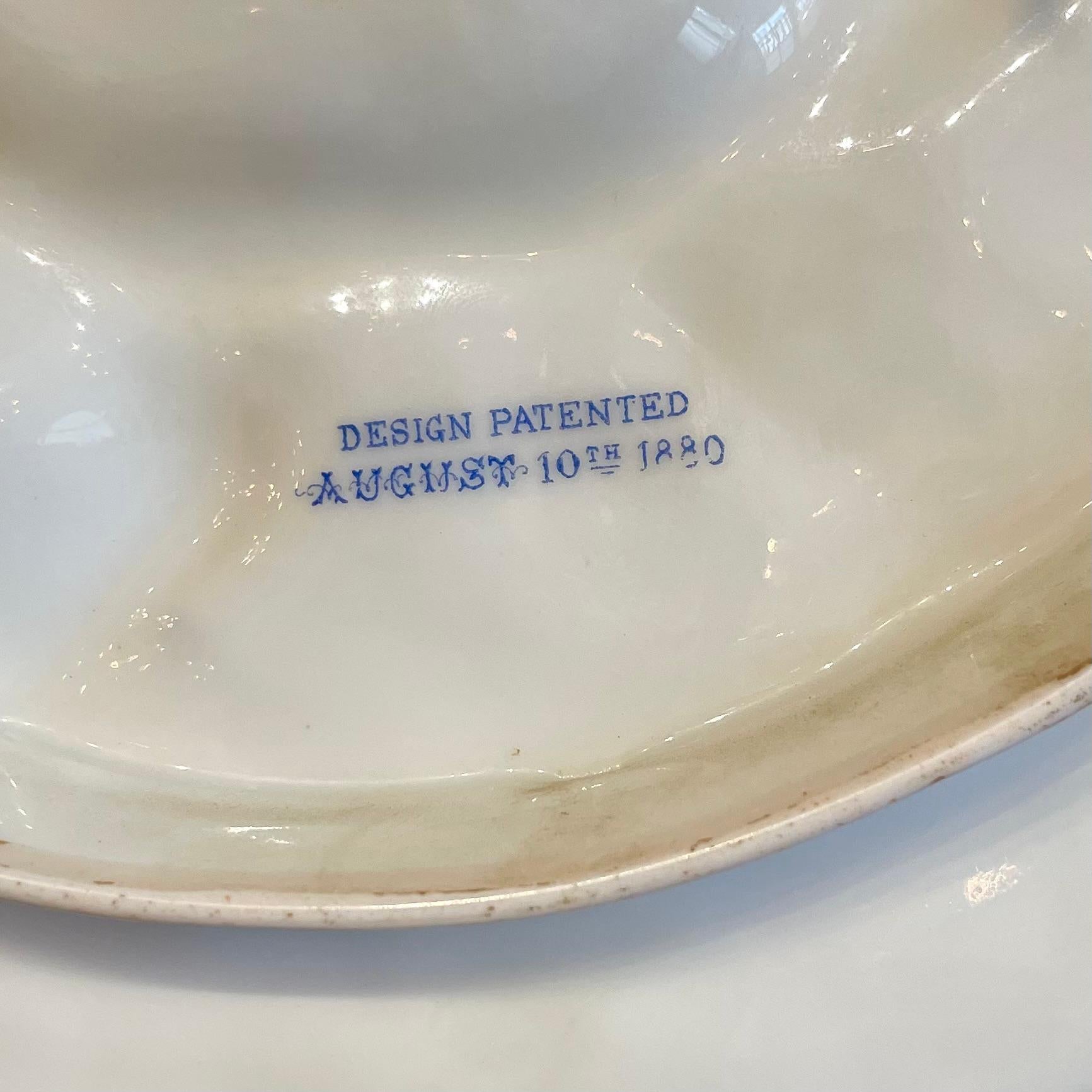 Antique French Limoges Porcelain Presidential 