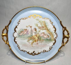 Vassoio in porcellana Antique French Limoges