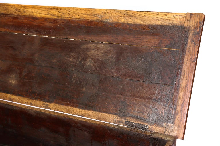 Antique French Linen Chest For Sale at 1stDibs