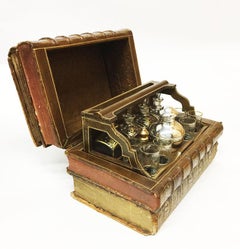 Antique French liquer cellar, cabinet “Cave a liqueur”