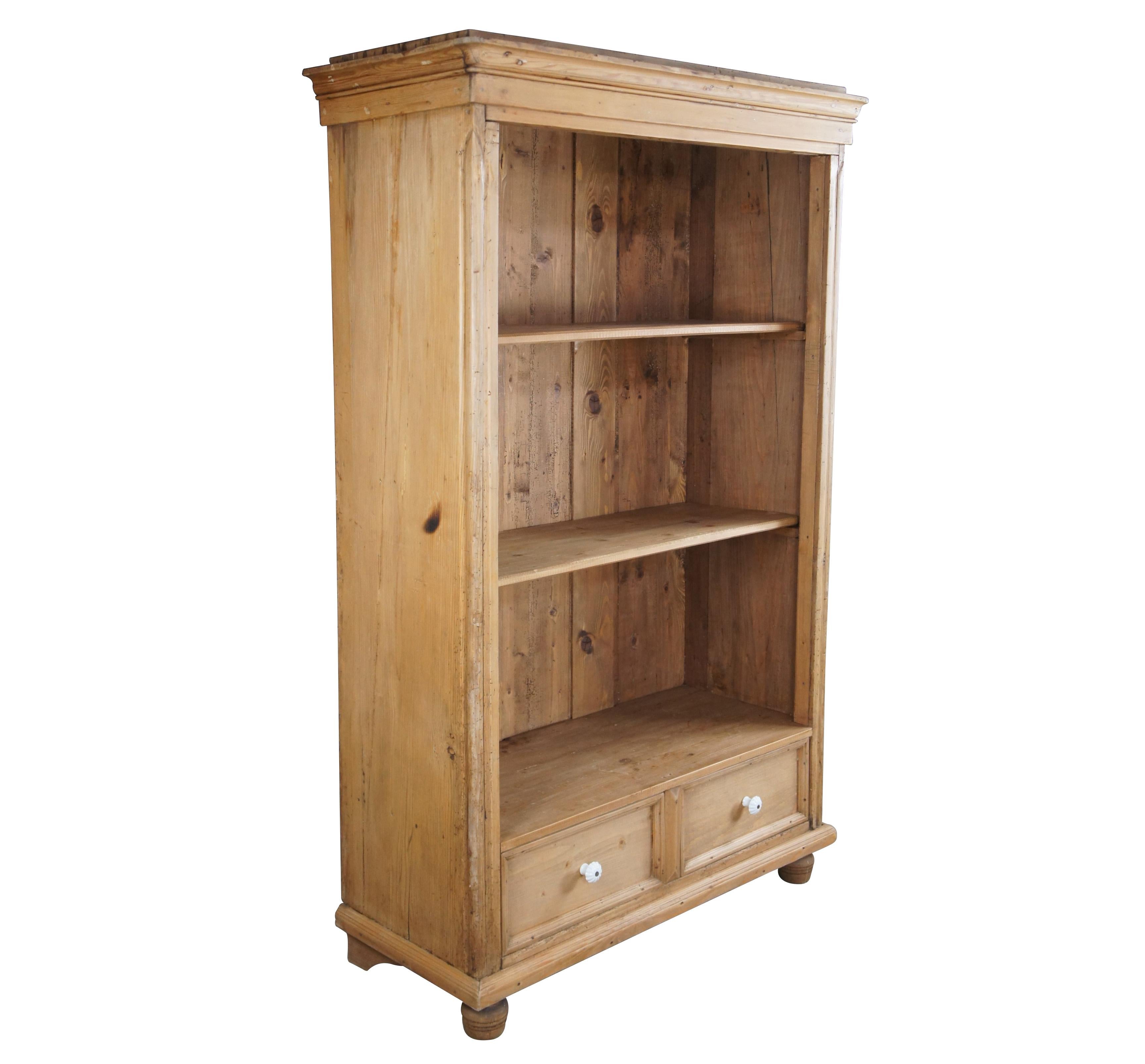 pine bookcase