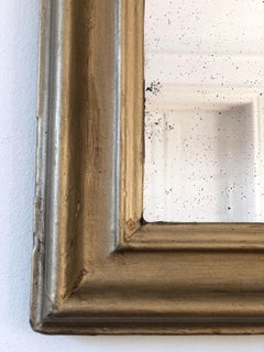 Antique French Louis Philippe Full Length Mirror – Gold, Late 19th Century