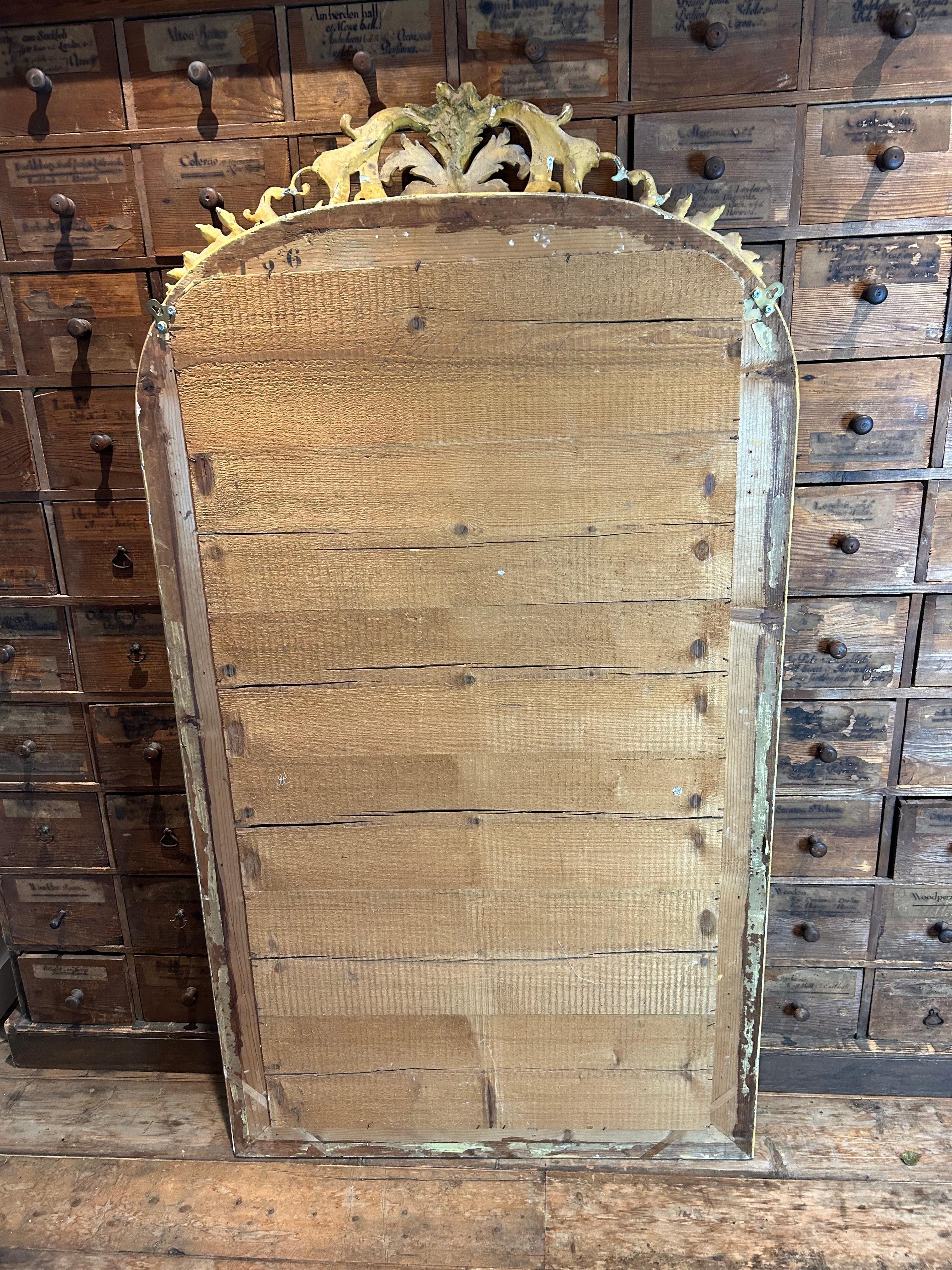 French Louis Philippe Gilt mirror  For Sale 7