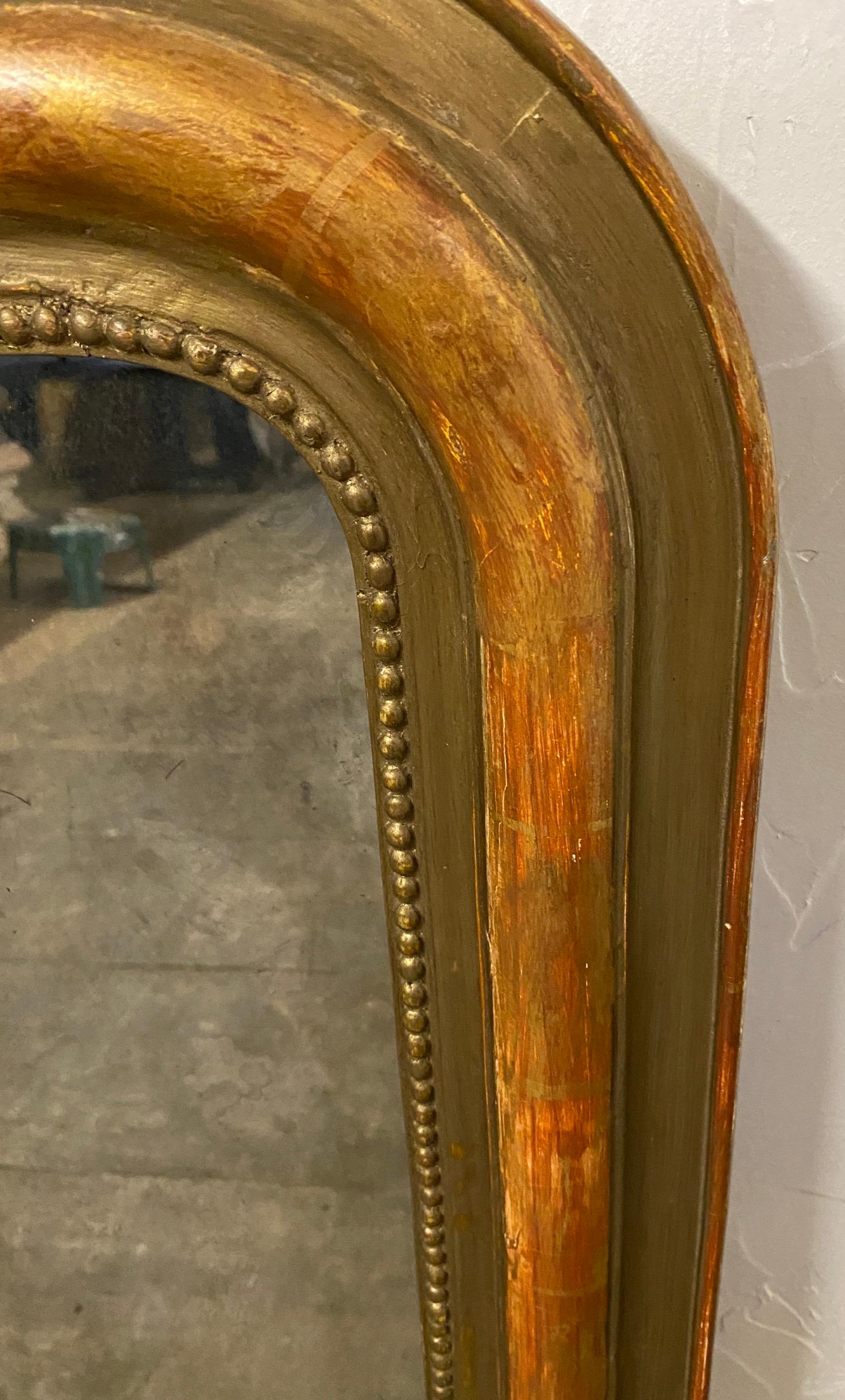 Antique French Louis Philippe Mirror In Good Condition In Sheffield, MA