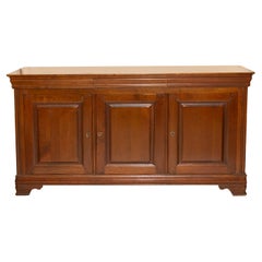 Antique French Louis Philippe Style Buffet in Walnut
