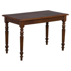Antique French Louis Philippe Style Provincial Oak Table