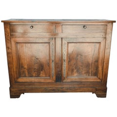 Antique French Louis Philippe Walnut Buffet