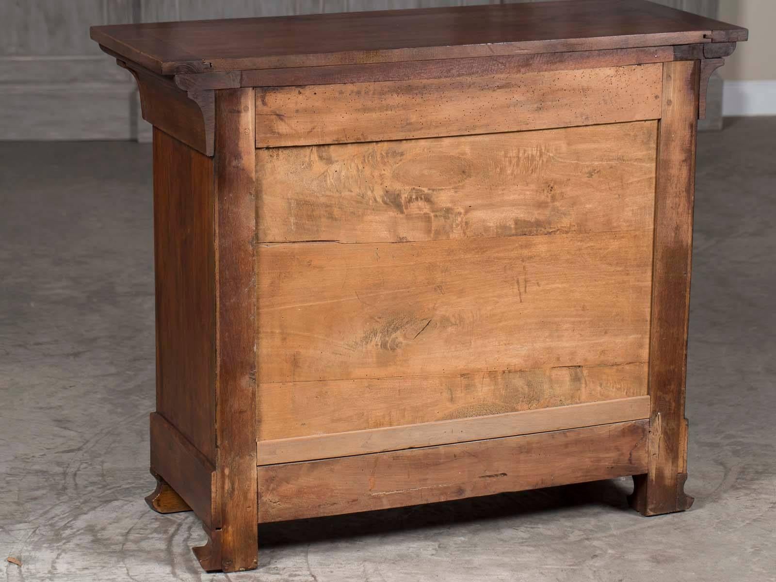 Antique French Louis Philippe Walnut Chest Commode, circa 1870 11