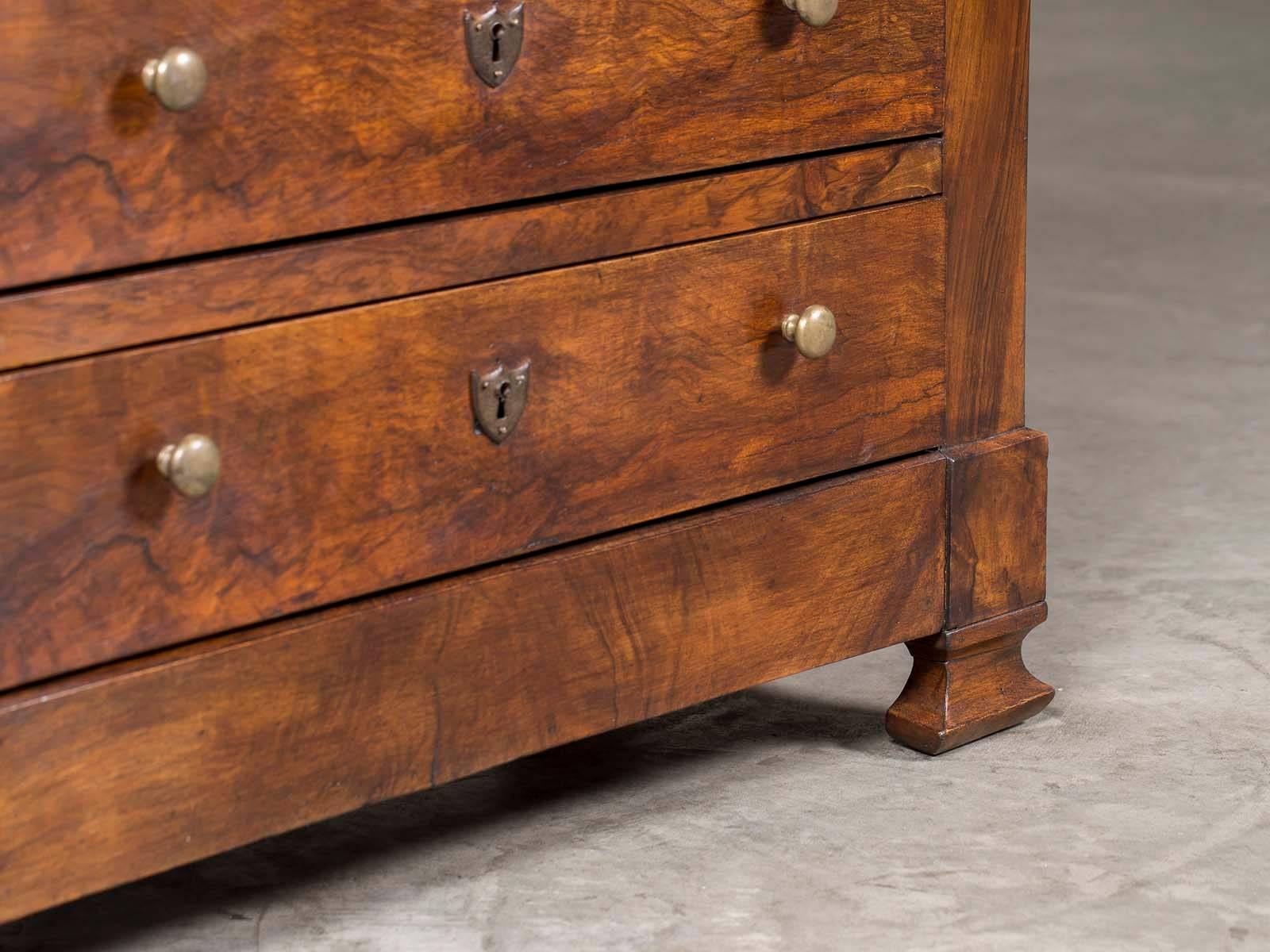 Antique French Louis Philippe Walnut Chest Commode, circa 1870 1