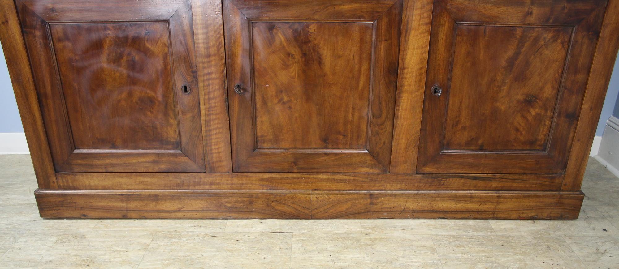 Antique French Louis Philippe Walnut Enfilade 5