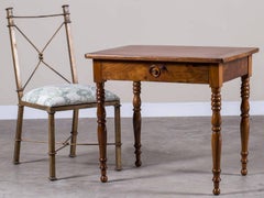 Antique French Louis Philippe Walnut Table, circa 1850