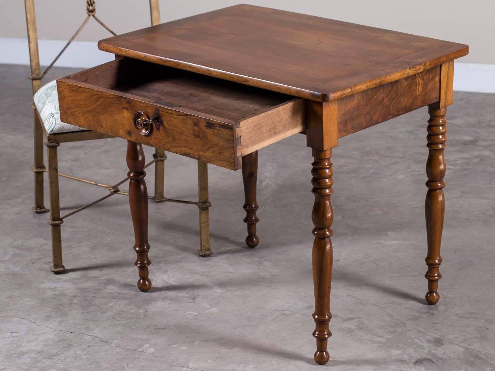 Antique French Louis Philippe Walnut Table, circa 1850 2