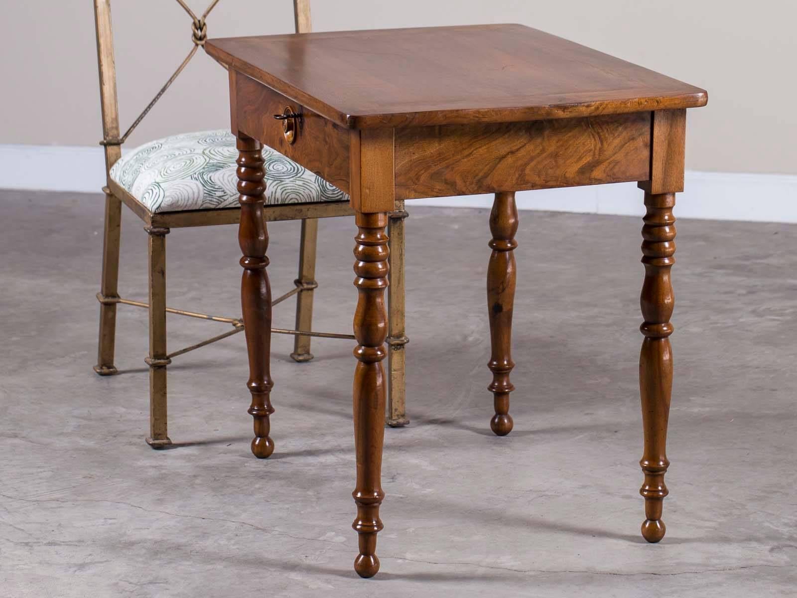 Antique French Louis Philippe Walnut Table, circa 1850 3