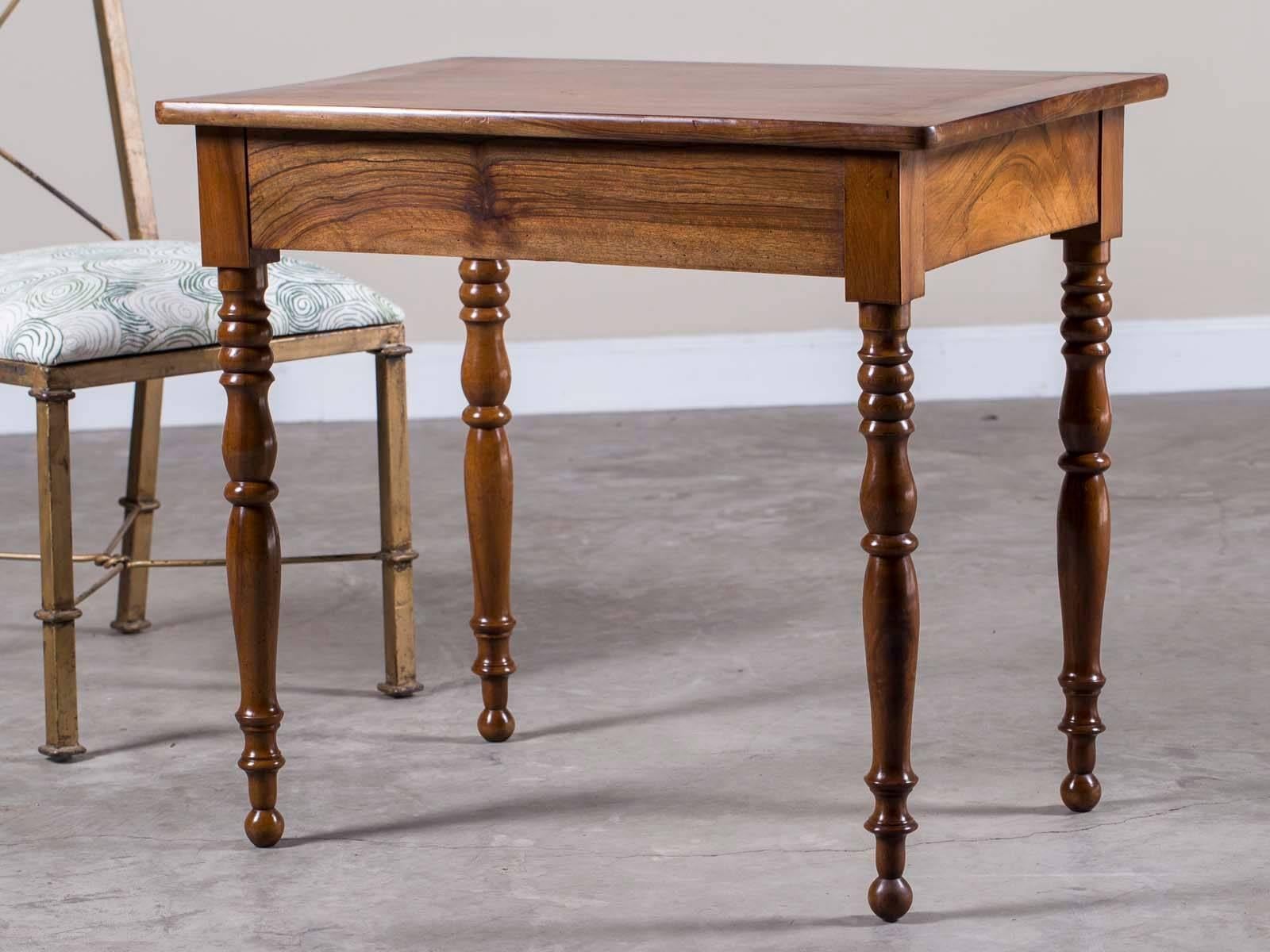 Antique French Louis Philippe Walnut Table, circa 1850 5