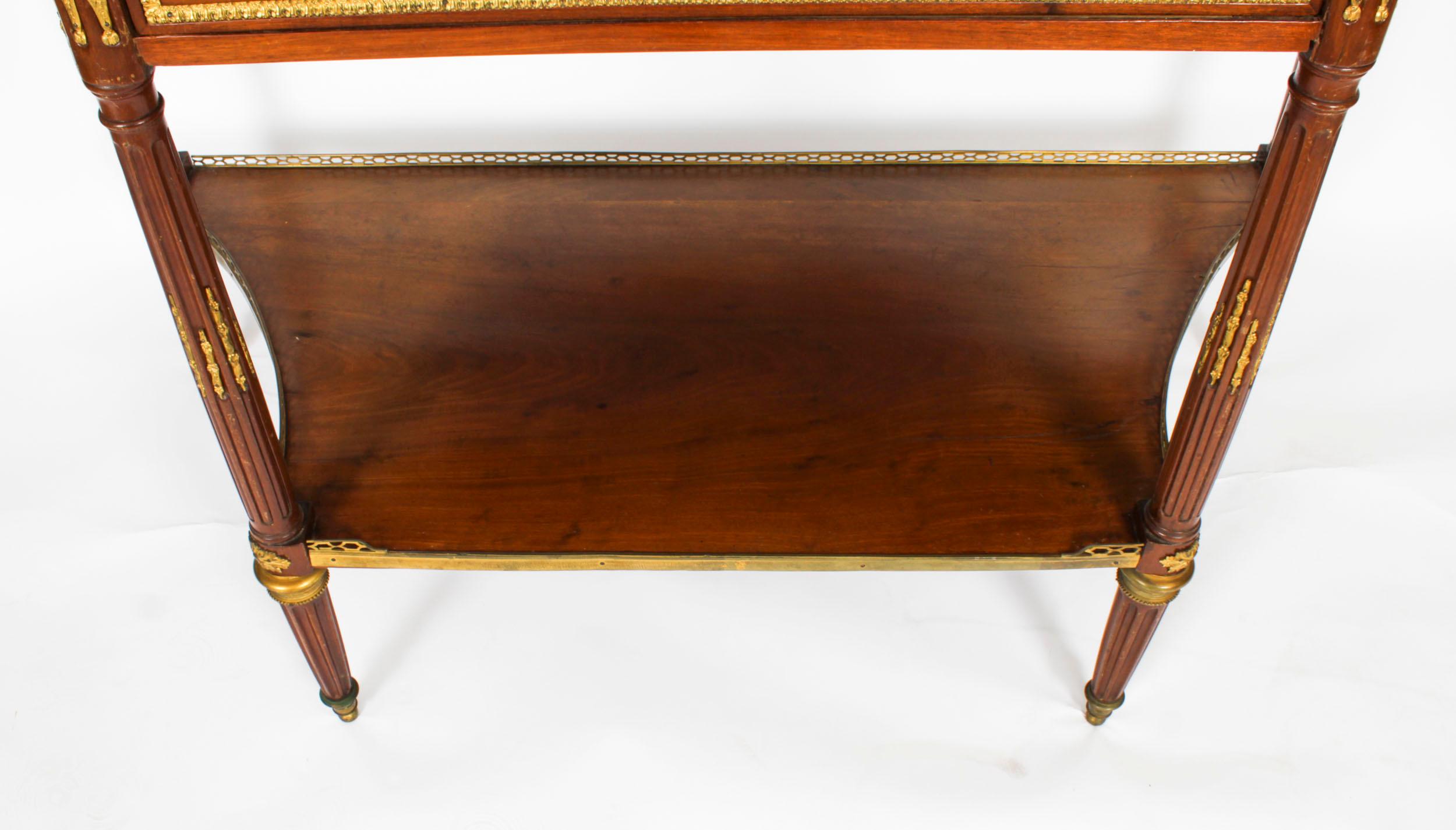 Ancienne table d'appoint à console Antique Revival française 19ème siècle en vente 10