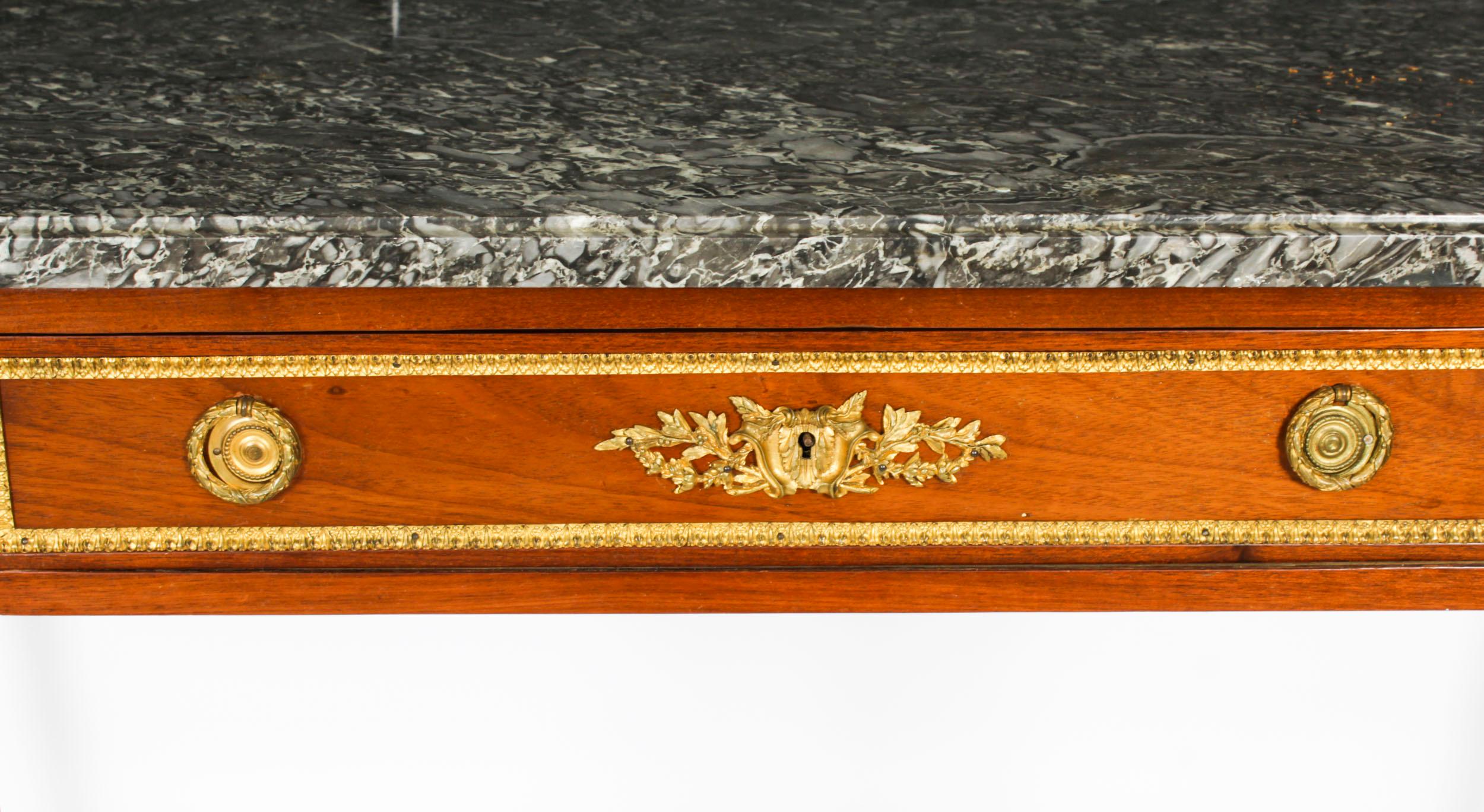Ancienne table d'appoint à console Antique Revival française 19ème siècle en vente 4
