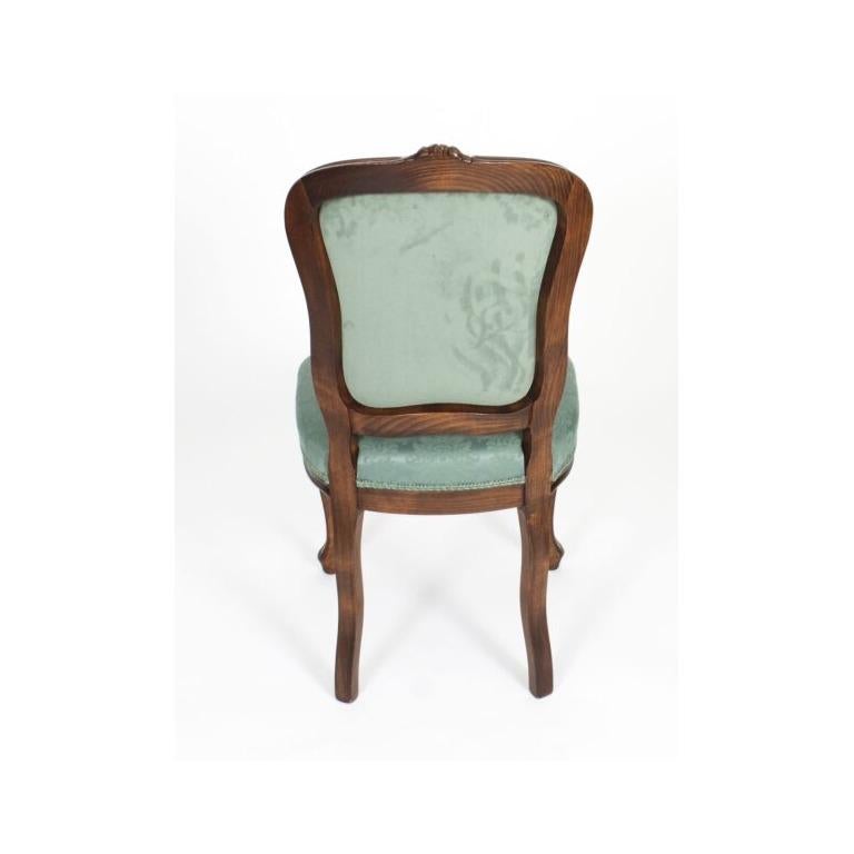 Antique French Louis Revival Dining Table and 6 Chairs 20th Century For Sale 15
