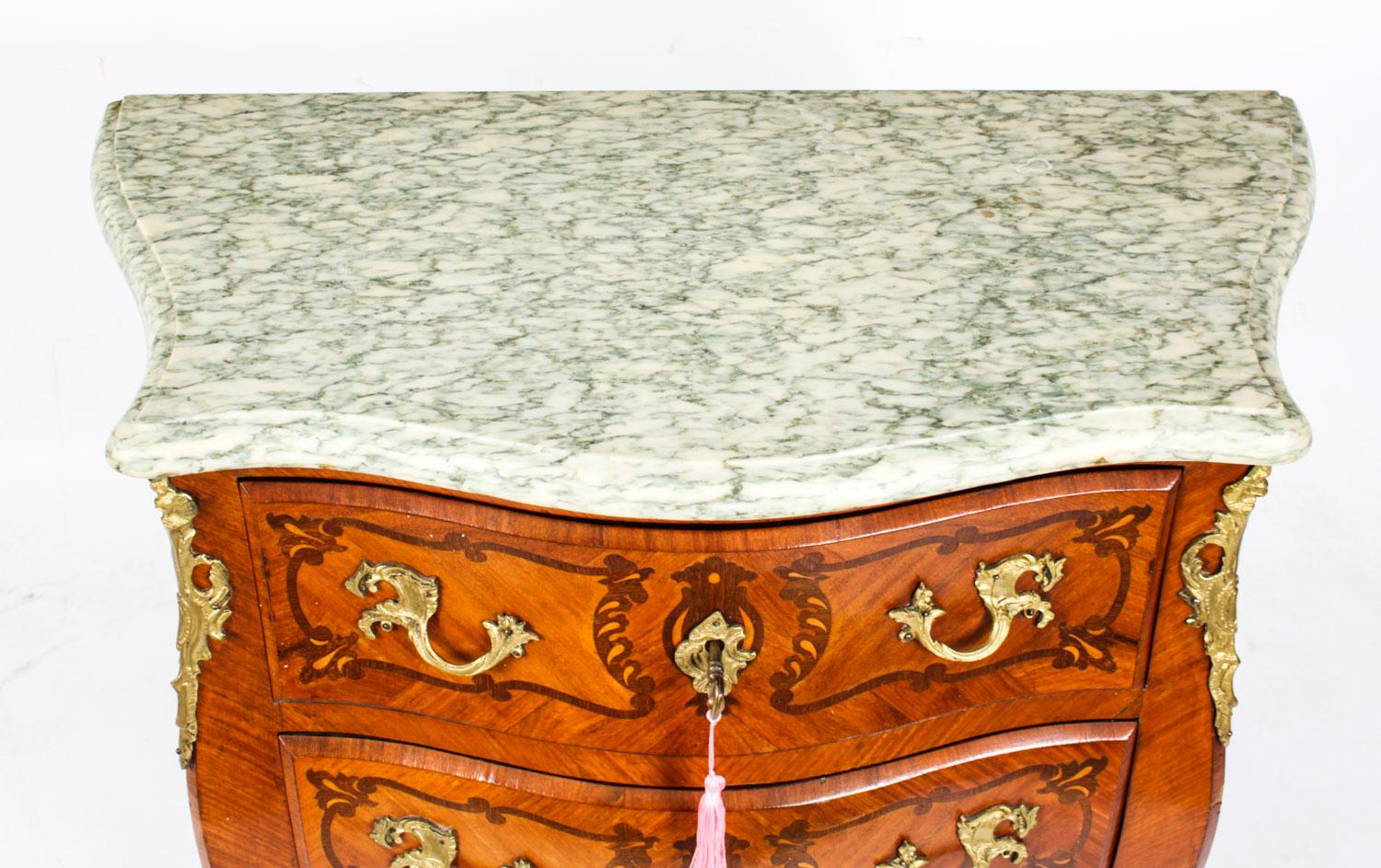 Antique French Louis Revival Marquetry Commode, 19th Century In Good Condition In London, GB