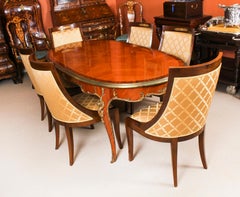 Antique French Louis Revival Ormolu Mounted dining table desk Siglo XX