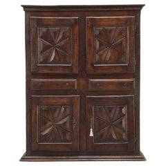 Antique French Louis XIII Armoire or Cupboard from the Early 1700's