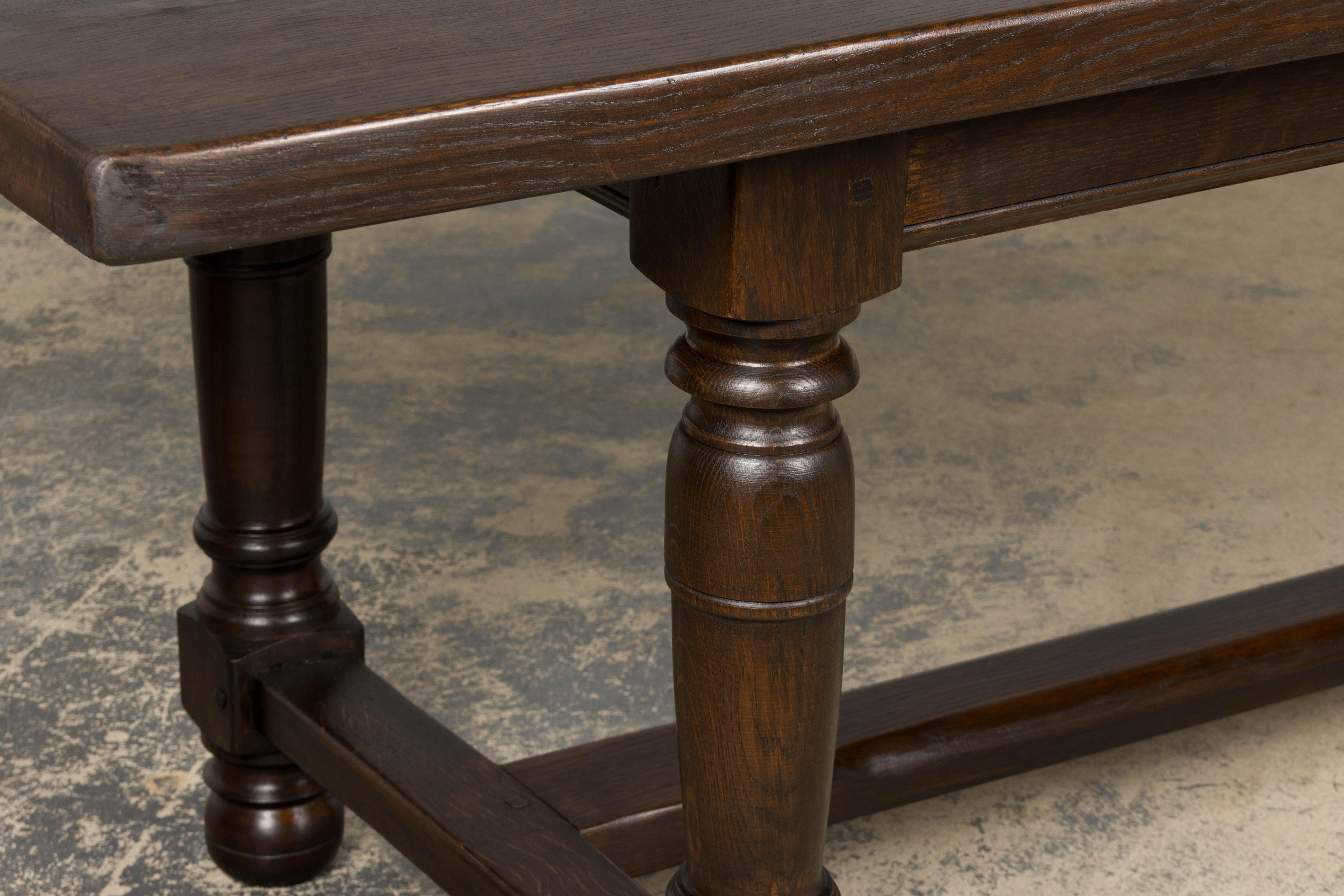 Antique Table de Réfectoire en Chêne de Style Louis XIII Français en vente 3
