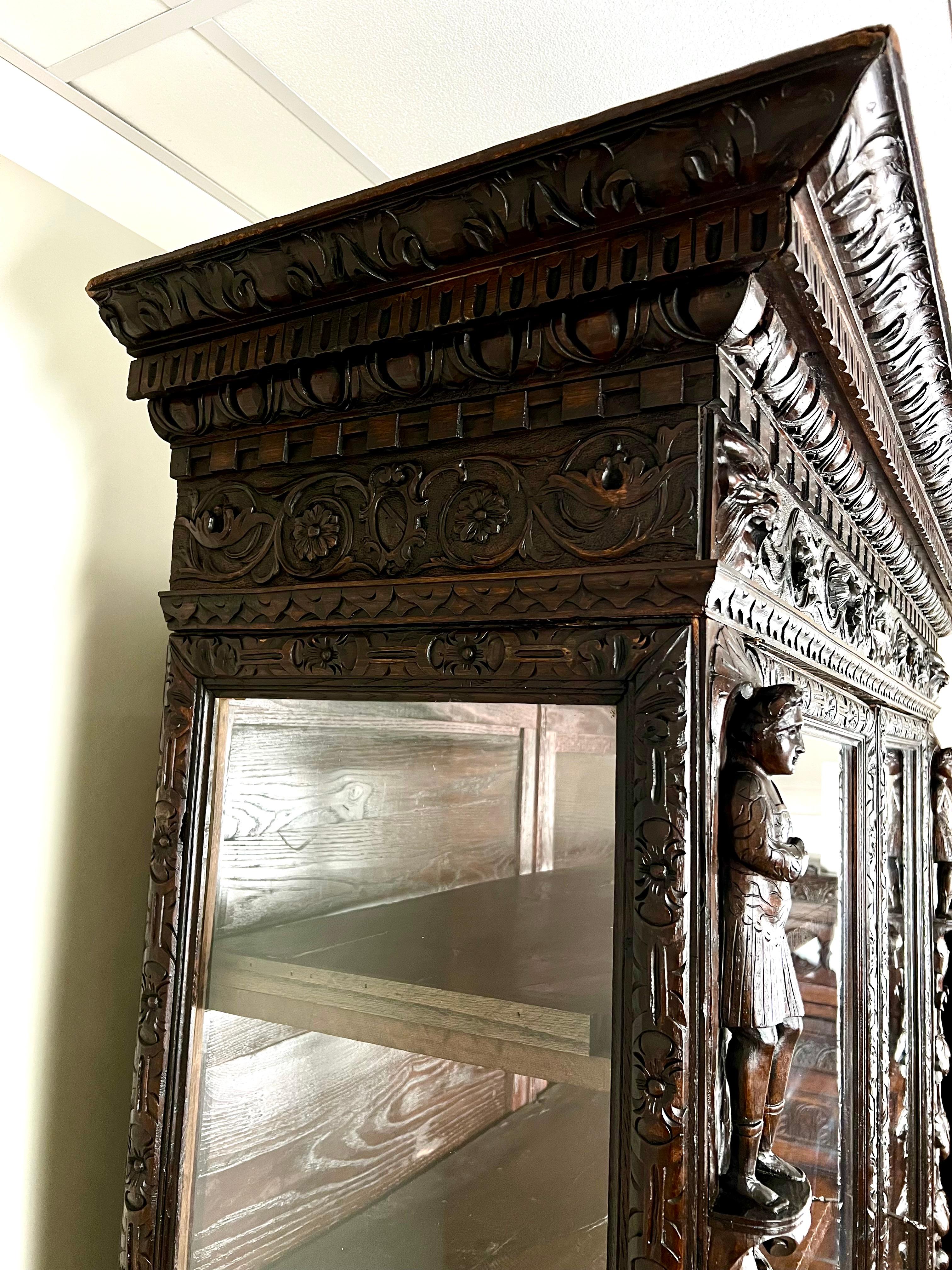 Antique French Louis XIII Style Renaissance Revival Kabinett c. Mitte 19. Jahrhundert im Angebot 8