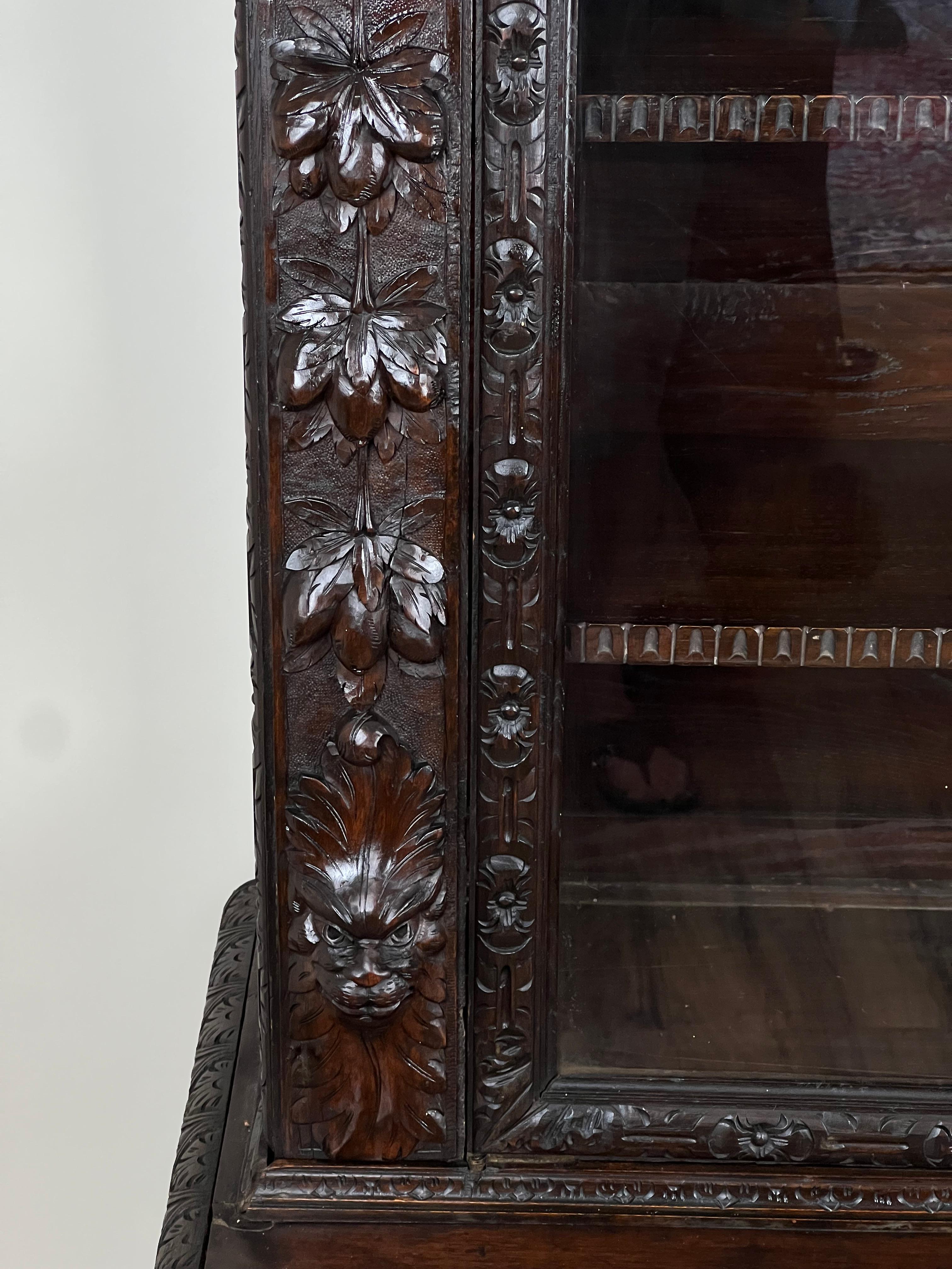 Antique French Louis XIII Style Renaissance Revival Kabinett c. Mitte 19. Jahrhundert im Angebot 2