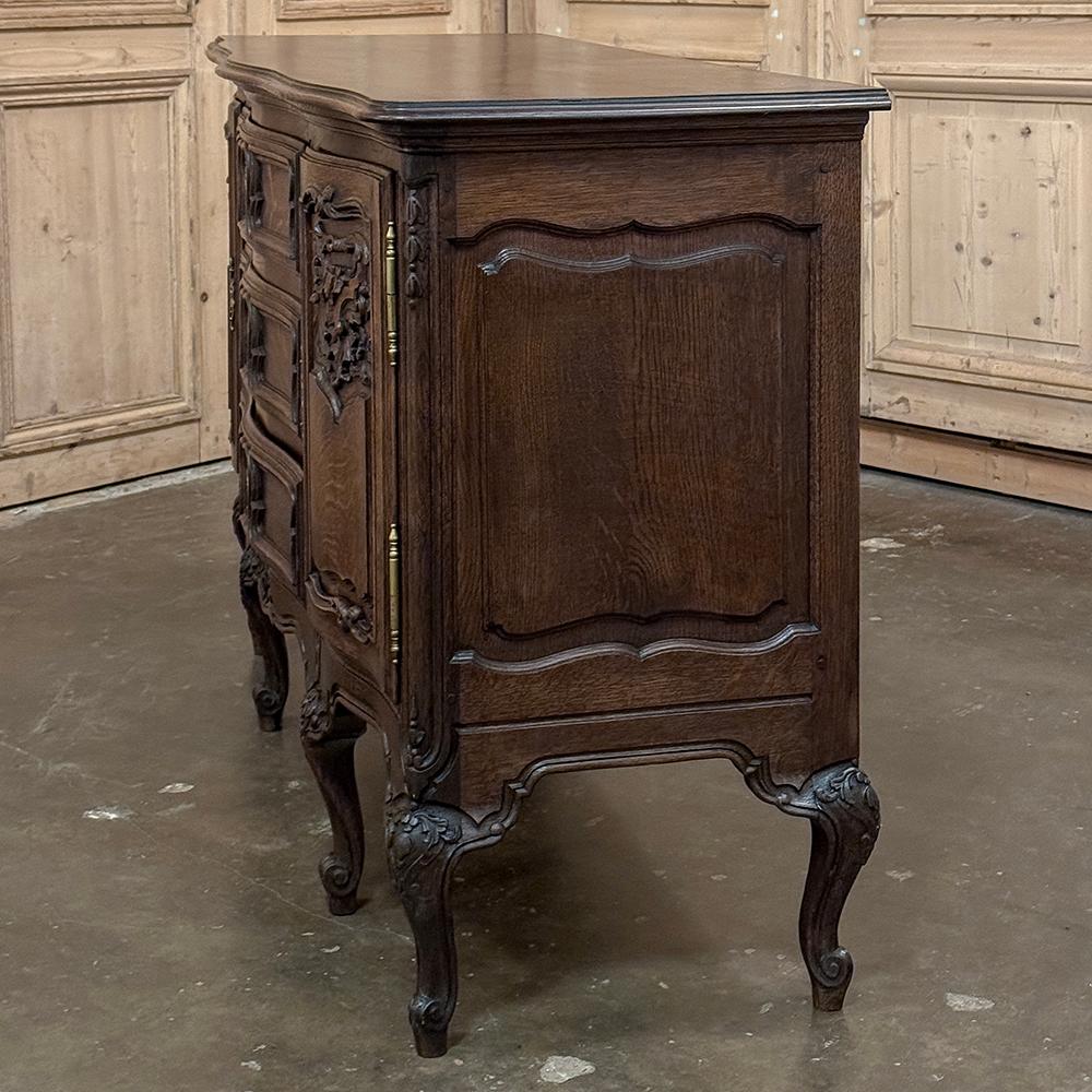 Antique French Louis XIV Commode ~ Cabinet ~ Credenza ~ Sofa Table For Sale 12