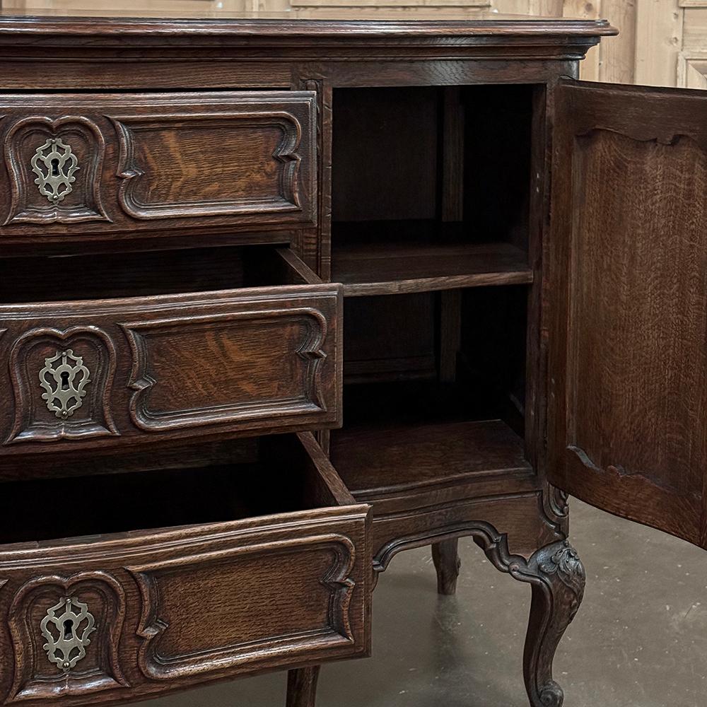 Antique French Louis XIV Commode ~ Cabinet ~ Credenza ~ Sofa Table For Sale 1