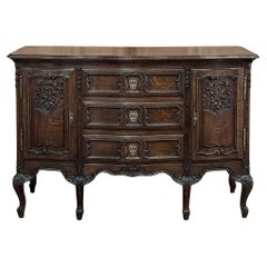 Antique French Louis XIV Commode ~ Cabinet ~ Credenza ~ Sofa Table